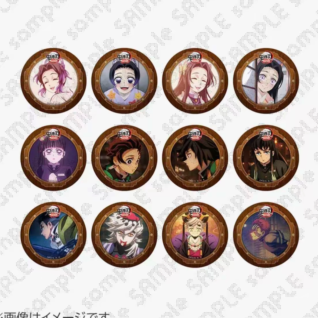 【鬼灭之刃无限城篇】Cafe第二期吧唧 蝴蝶忍光栅 盲盒（默认代拆）