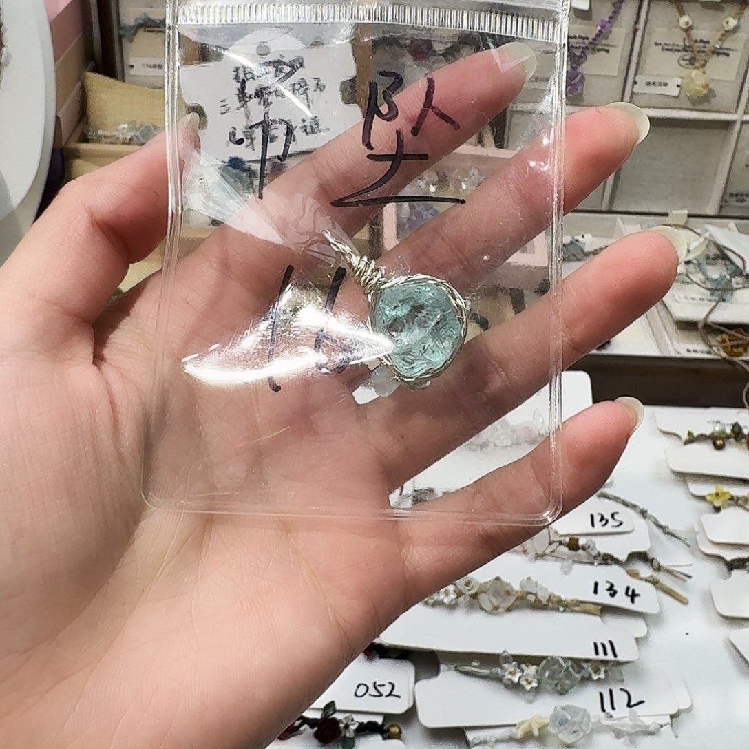 石英石纯铜吊坠16