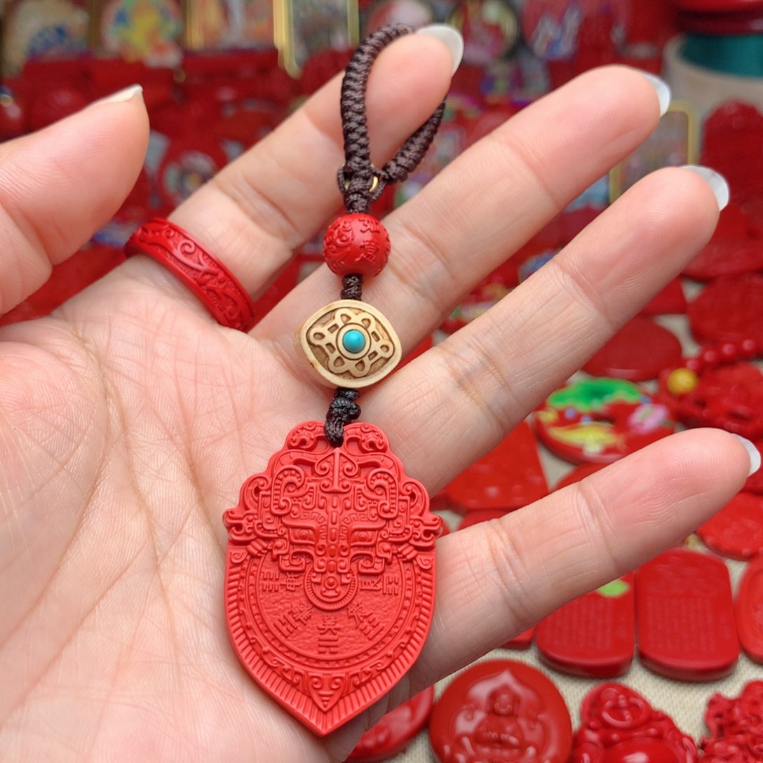 天然辰砂工艺品朱砂手串