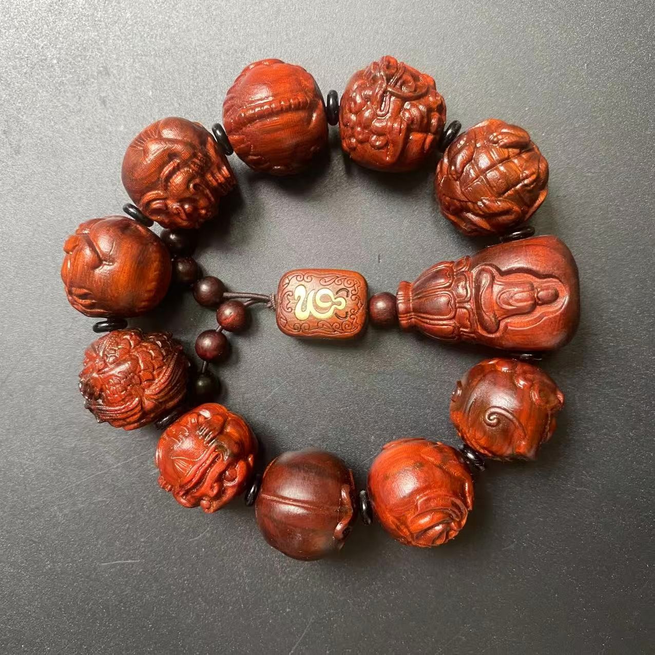 雕刻pq手串 涵哲堂高端精选zt