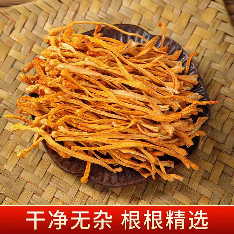 精选排草优质虫草花条