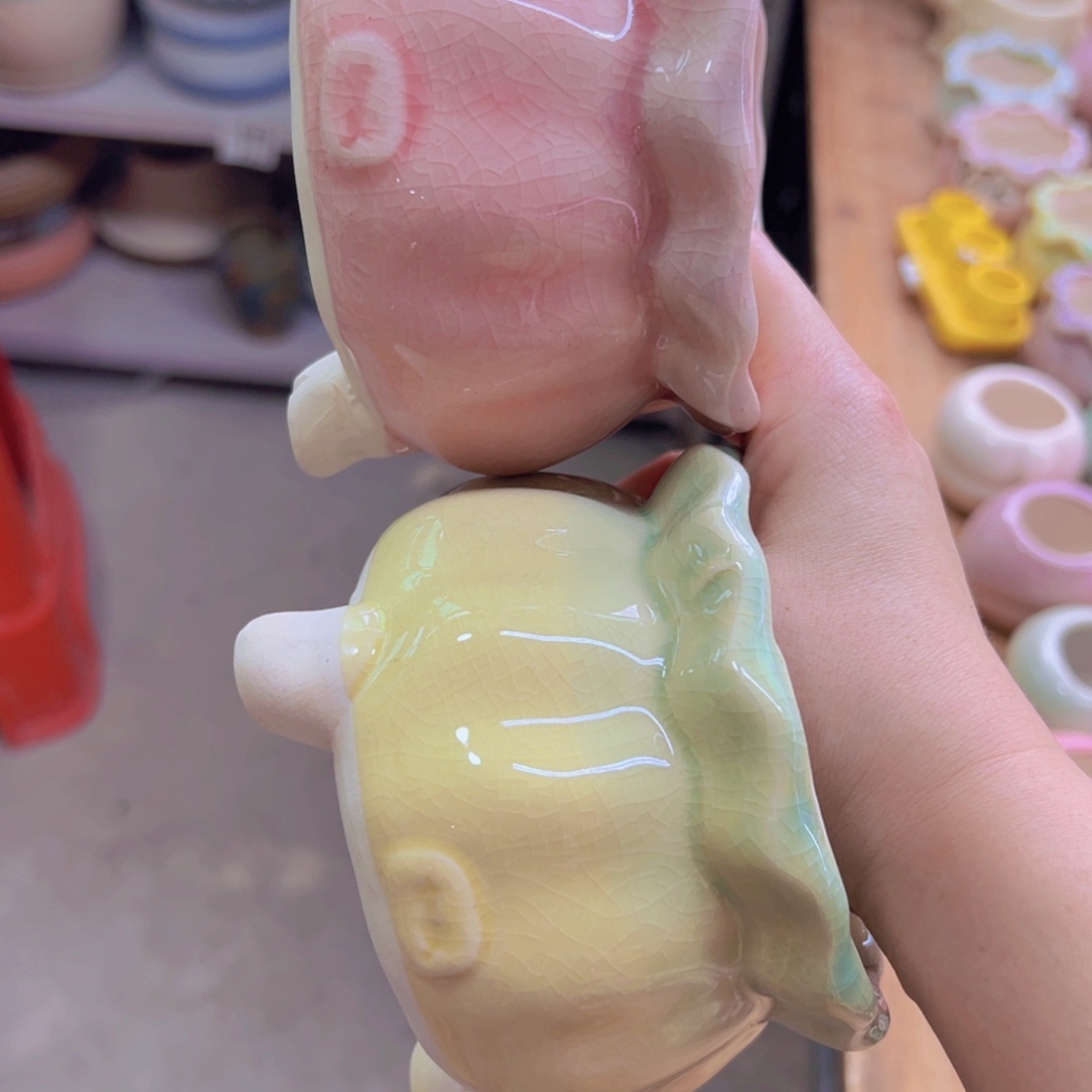 陶瓷花盆当场凑满12包邮