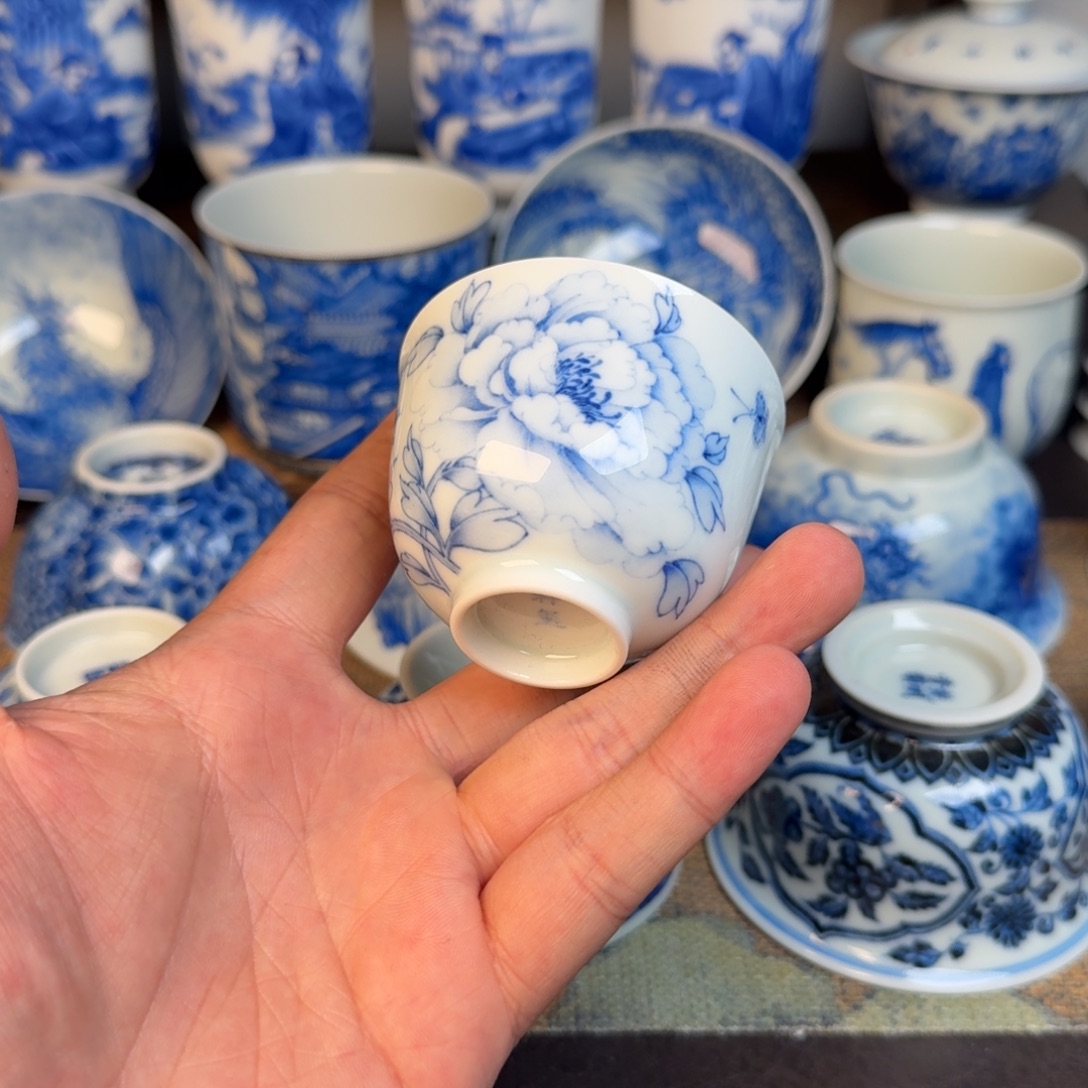阿***活景德镇手工手绘手工茶器微瑕福利