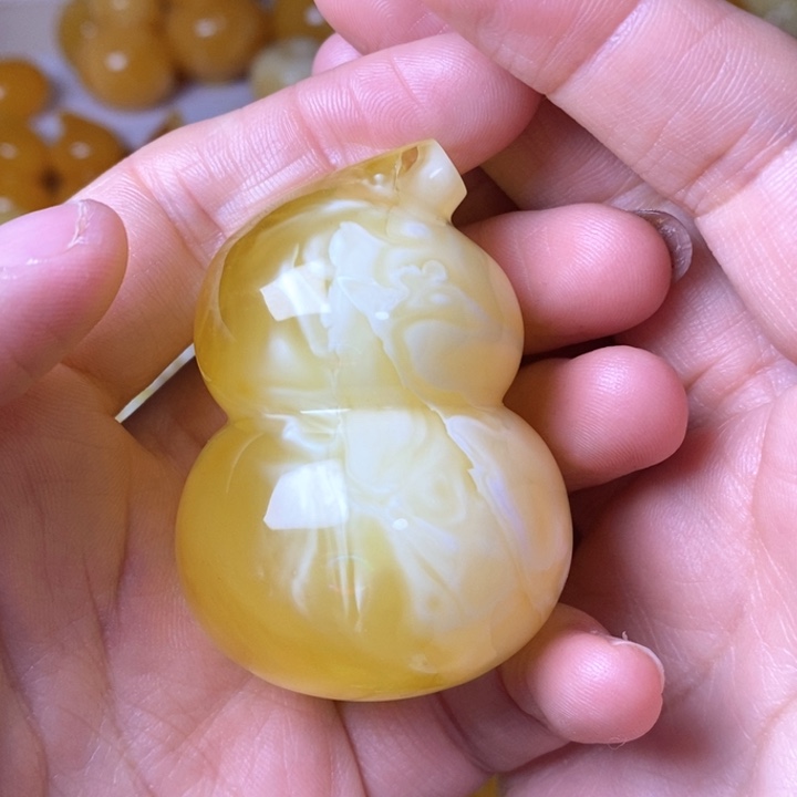 ****琥珀未镶嵌手链天然无优化琥珀蜜蜡