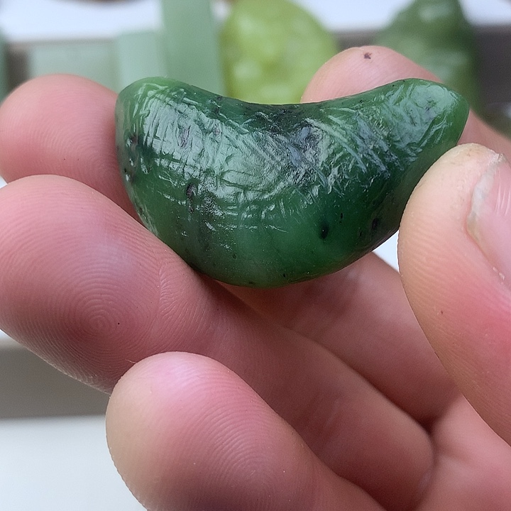 和田玉（碧玉）未镶嵌颈饰