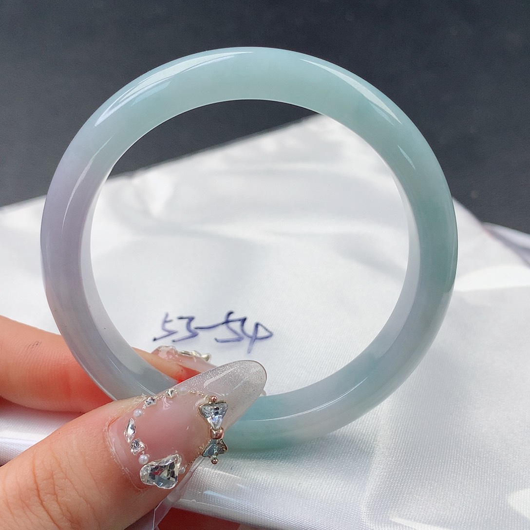 翡翠手镯未镶嵌0073正54