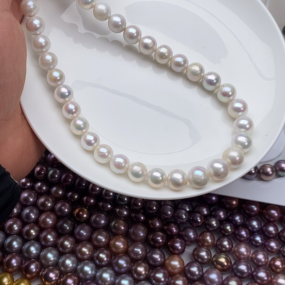 颈饰淡水珍珠合金