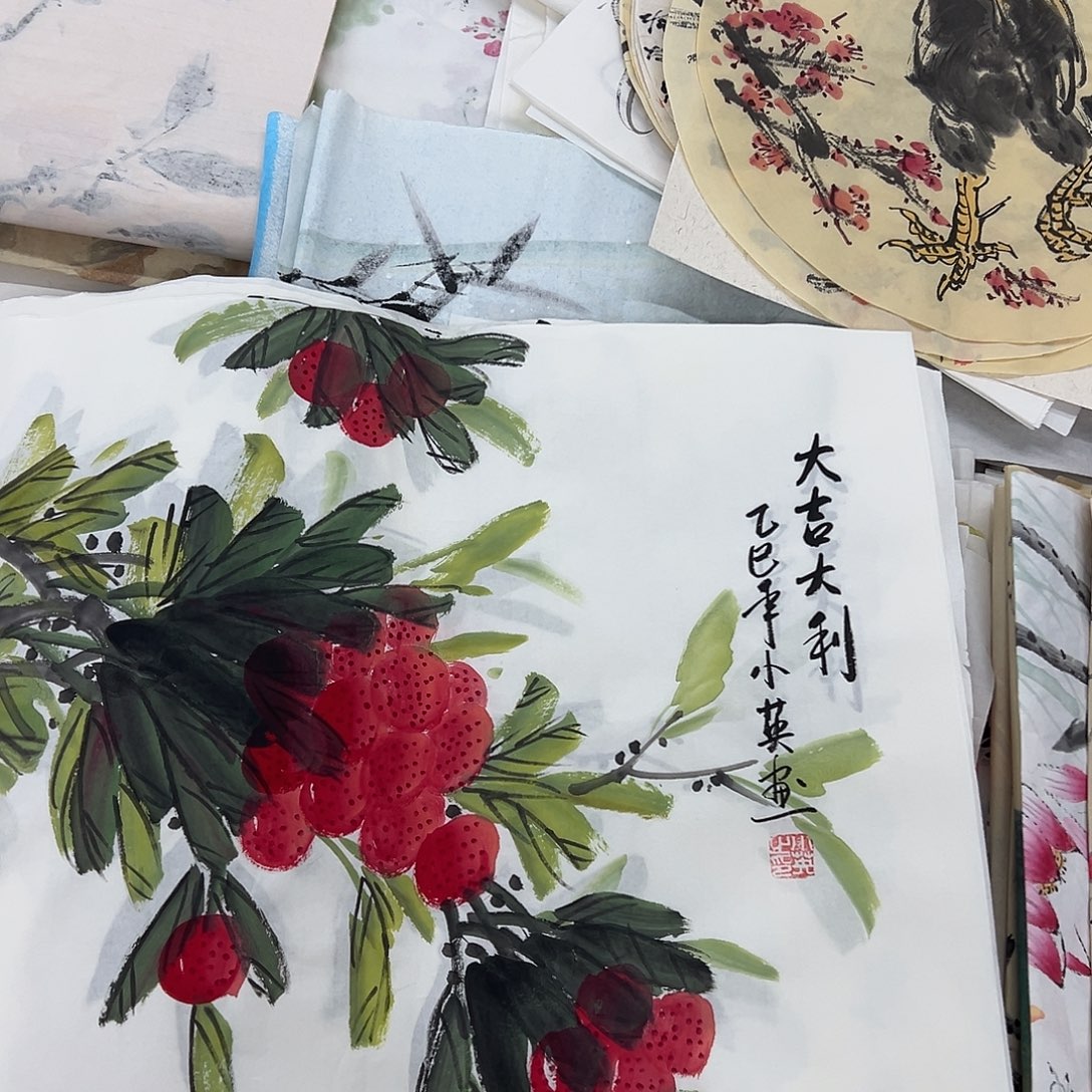 国画纯手绘作品集欣赏