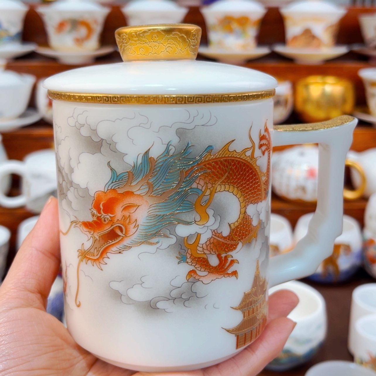 【闪购商品】羊脂玉瓷陶瓷陶瓷茶具