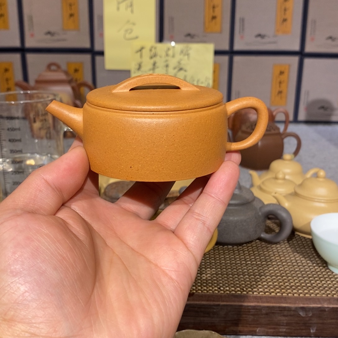 紫砂茶壶纯****螂精工半手汉瓦150cc