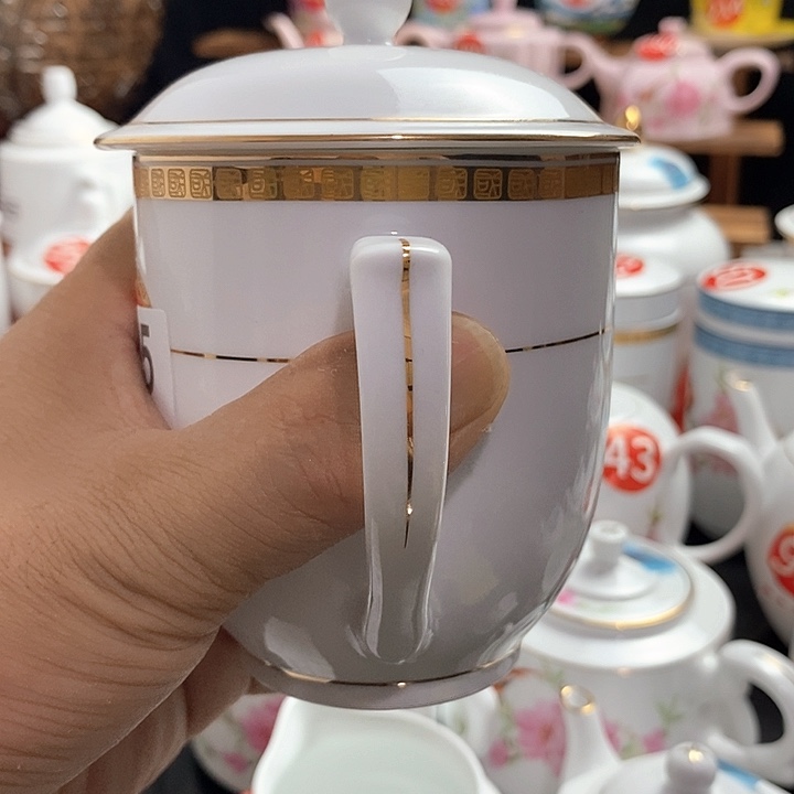 景德镇陶瓷手绘描金