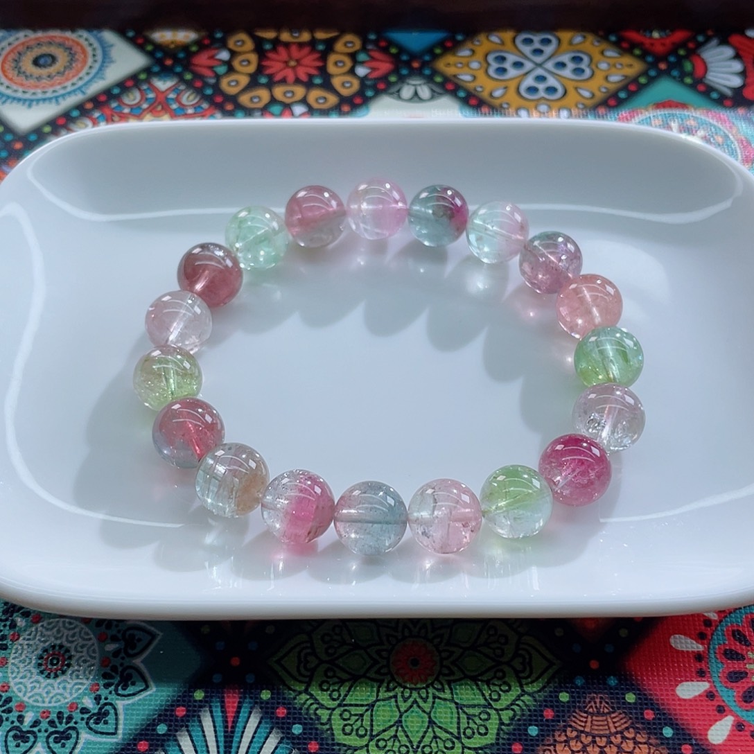 手链未镶嵌碧玺10.3mm左右