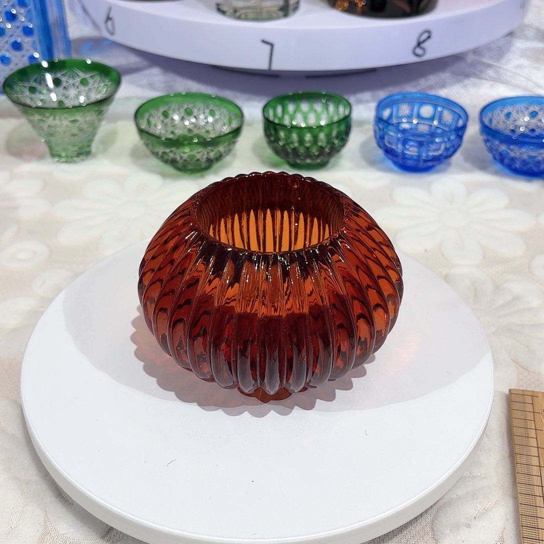 水晶杯水晶花瓶果盘通宝工艺品37号