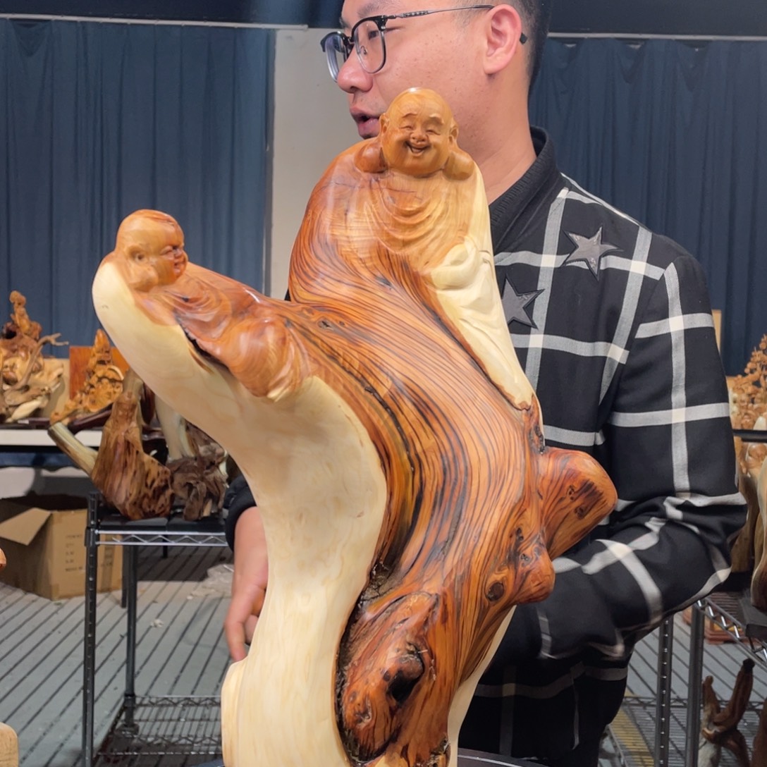 柏木（崖柏）随型摆件