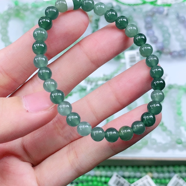 未镶嵌手链翡翠翡翠