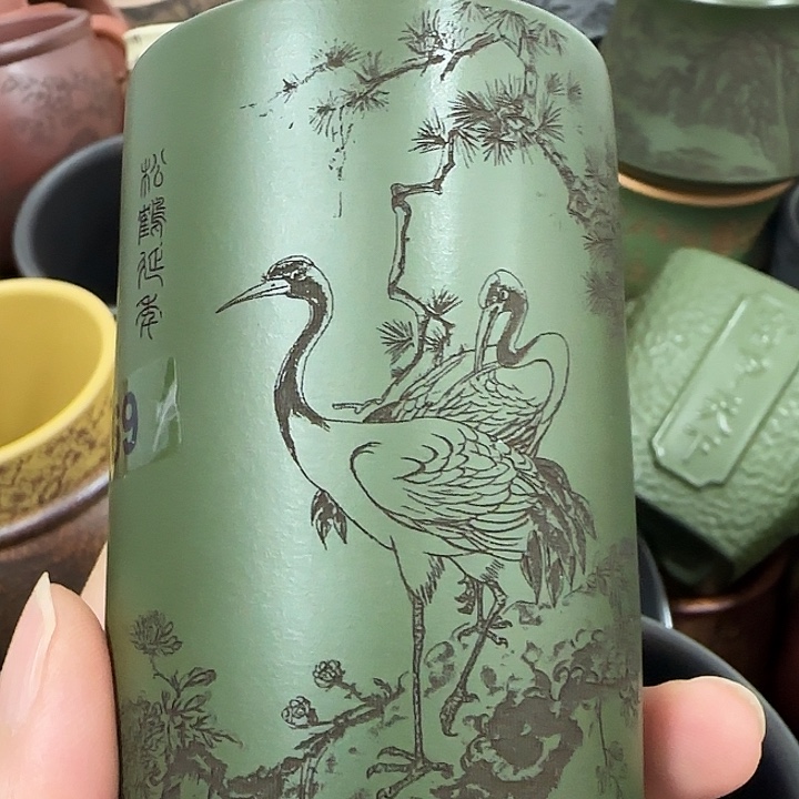 紫砂茶杯紫砂主人杯大放漏！