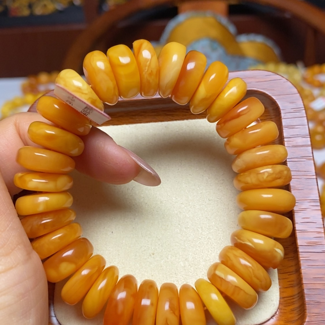【闪购商品】蜜蜡手链未镶嵌手串