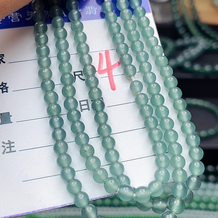 翡翠未镶嵌手链翡翠