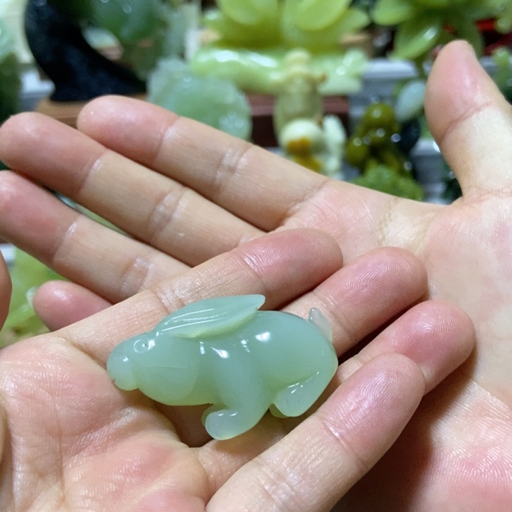 【闪购商品】蛇纹石玉挂件未镶嵌