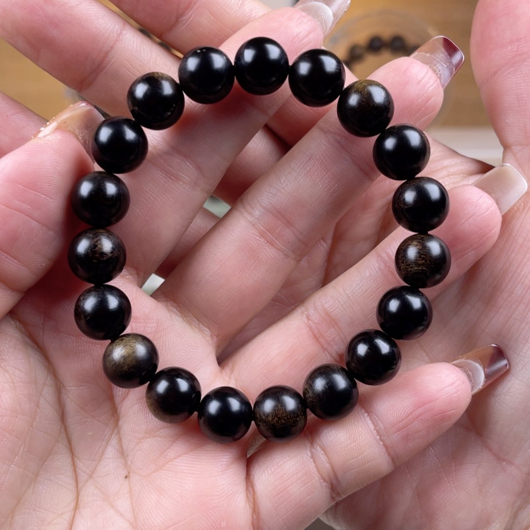 沉香手串幸**宝越南顺化嘤子留疤紫棋楠