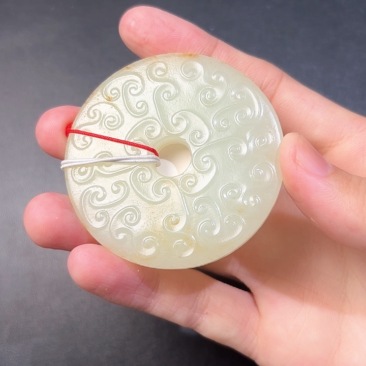 和田玉挂件未镶嵌台****8