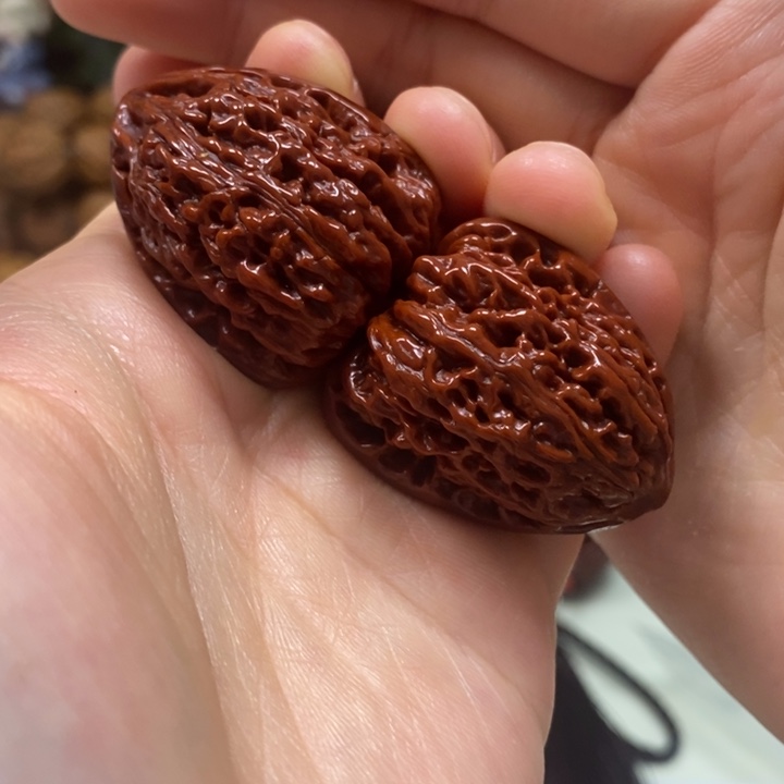 文玩核桃吊坠南疆石32