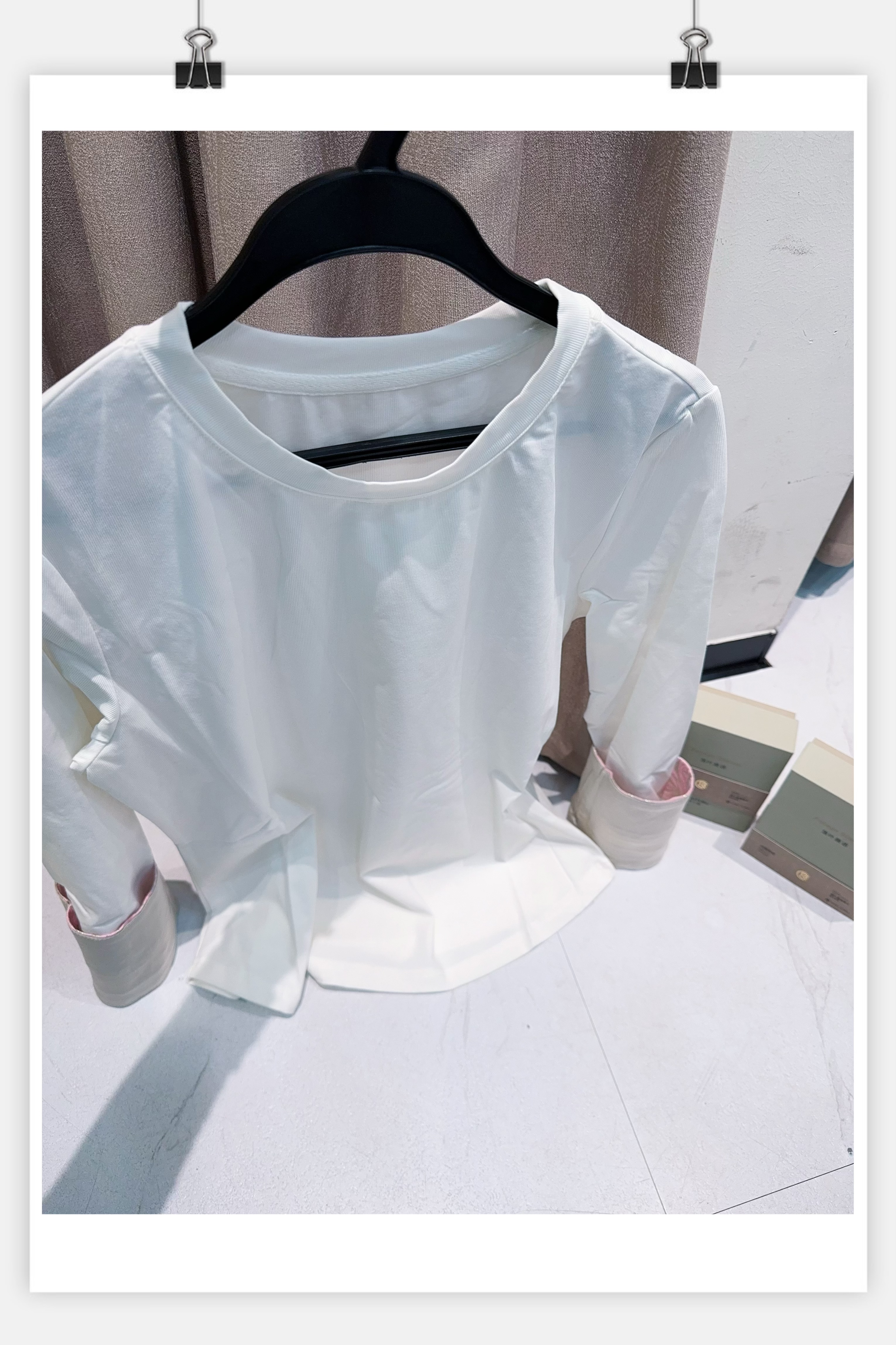 230李小姐家奶白色上衣