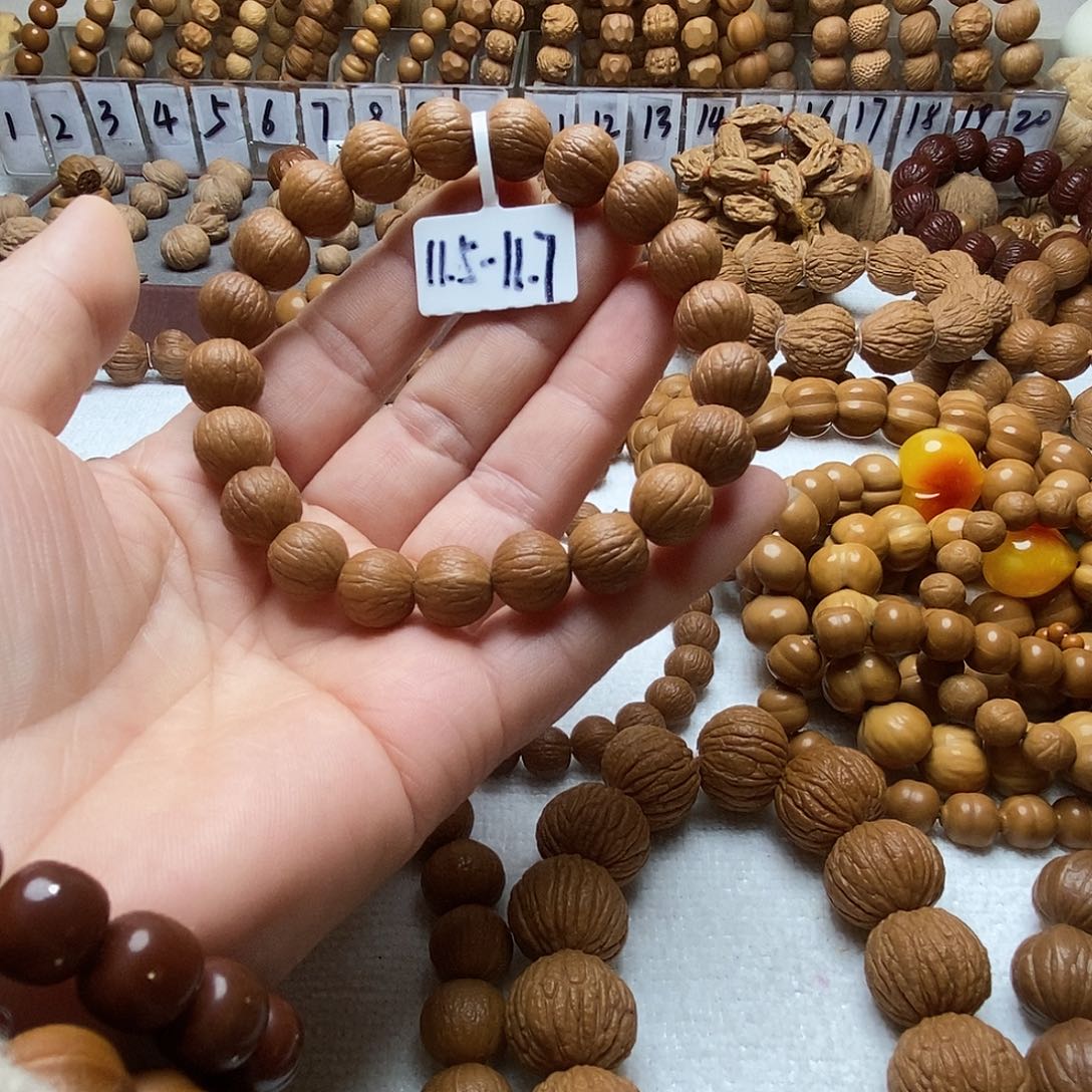*****手串猴头核桃全品无暇同尺凤羽