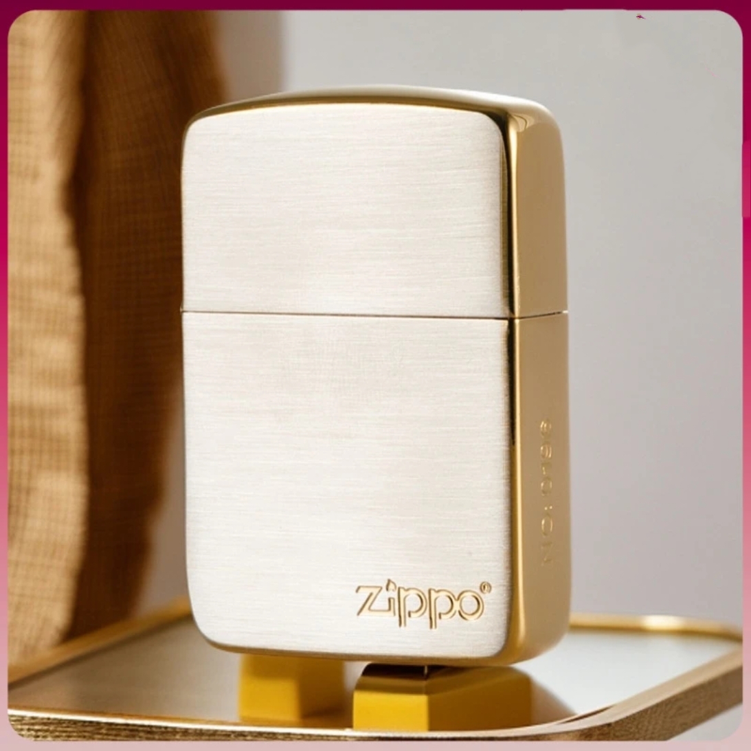 ZIPPO正品打火机/1941白金标志军机经典收藏男士防风DYJ1