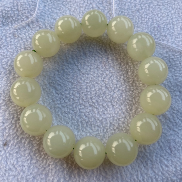 高青白高品质手串卡16