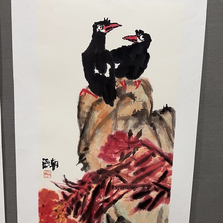 国画梁朝德老师书画作品