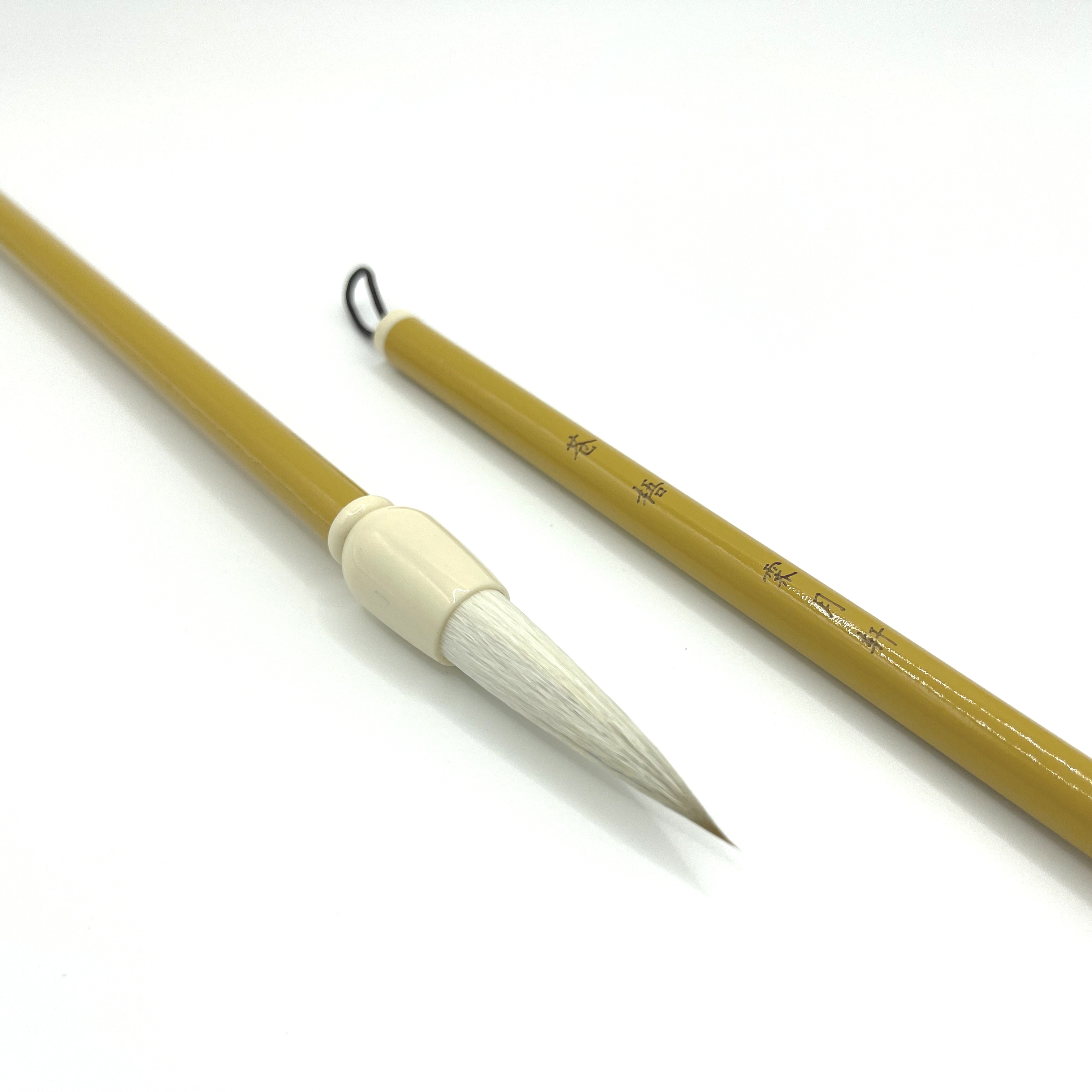 【苍梧】书机定制狼羊兼毫毛笔出锋4.1口径1.0楷行隶草 仅清水试笔