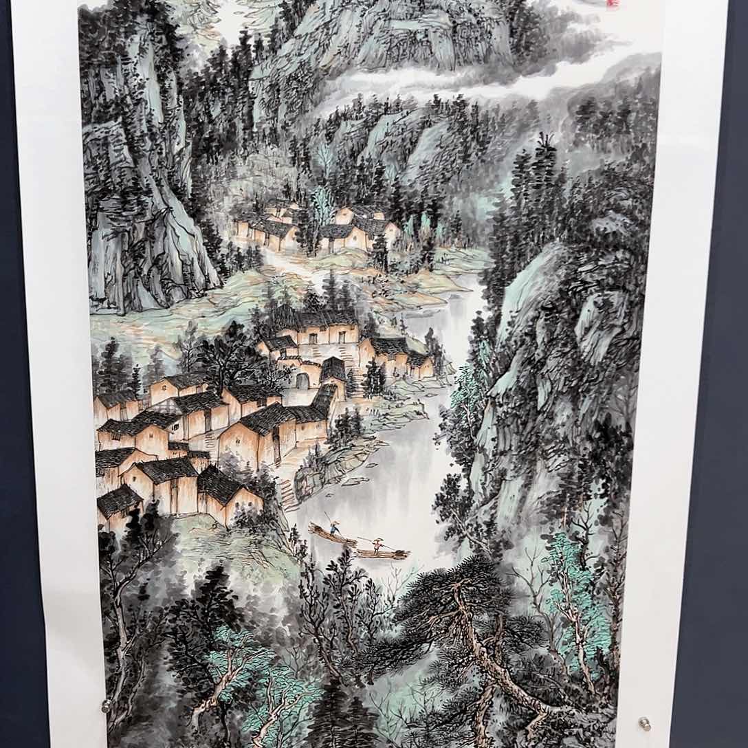 国画渡***.李川浦老师作品