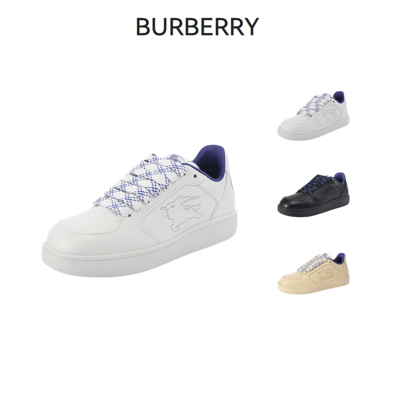 Burberry巴宝莉 新品 男士/女士系带厚底板鞋运动鞋 80954241