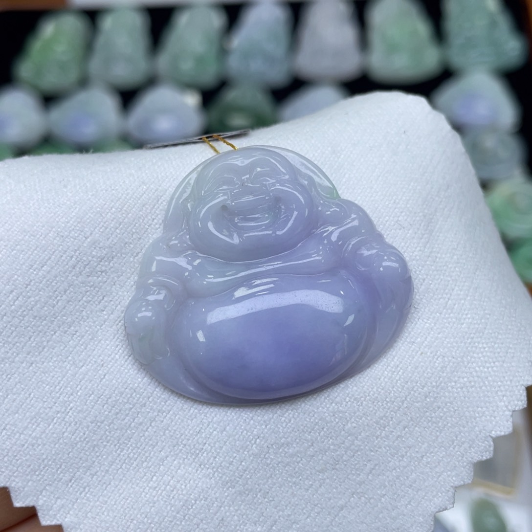 颈饰未镶嵌翡翠佛公