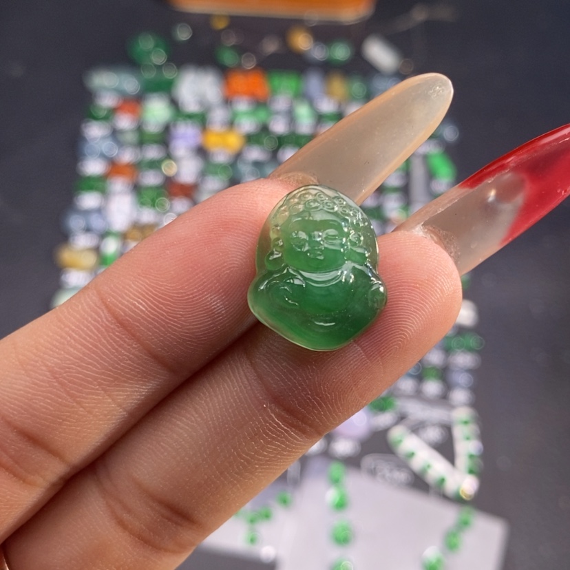 【闪购商品】翡翠挂件未镶嵌宝宝佛
