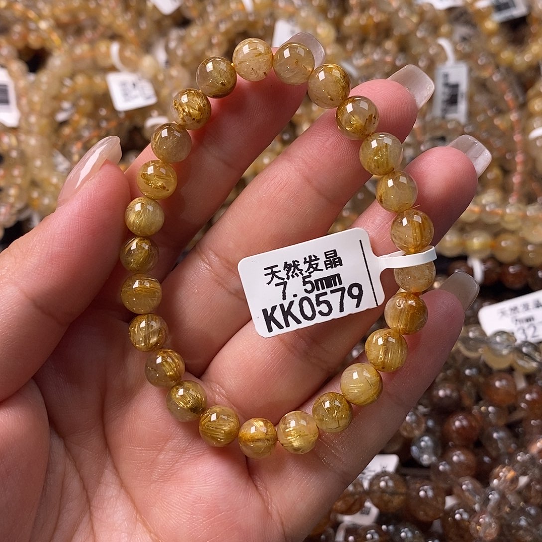 未镶嵌手链水晶水