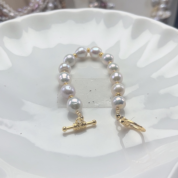 淡水珍珠未镶嵌手链【纯恬】