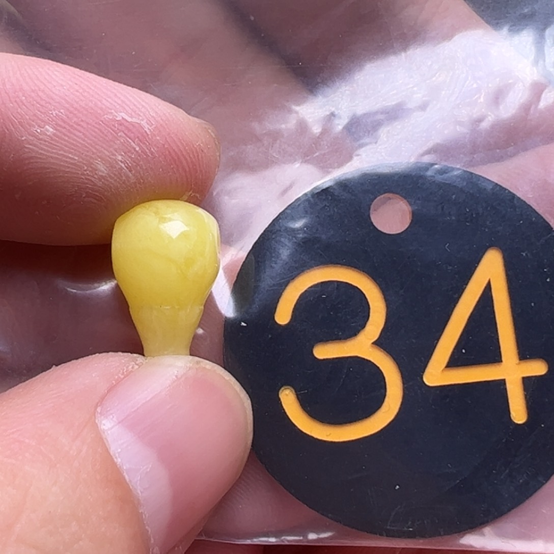 蜜蜡未镶嵌珠宝奇石9.6m m