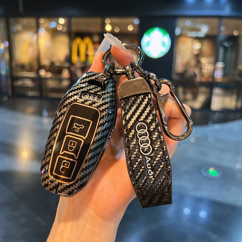 2026款新上汽奥迪A5L钥匙套一汽奥迪Q6L专用A6Letron汽车用品扣壳