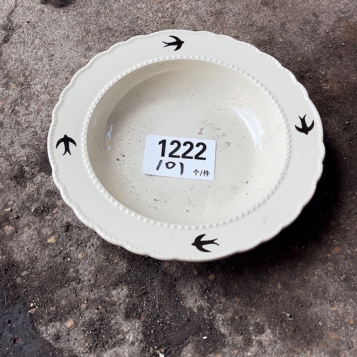 搪瓷微瑕外贸陶瓷餐具1222