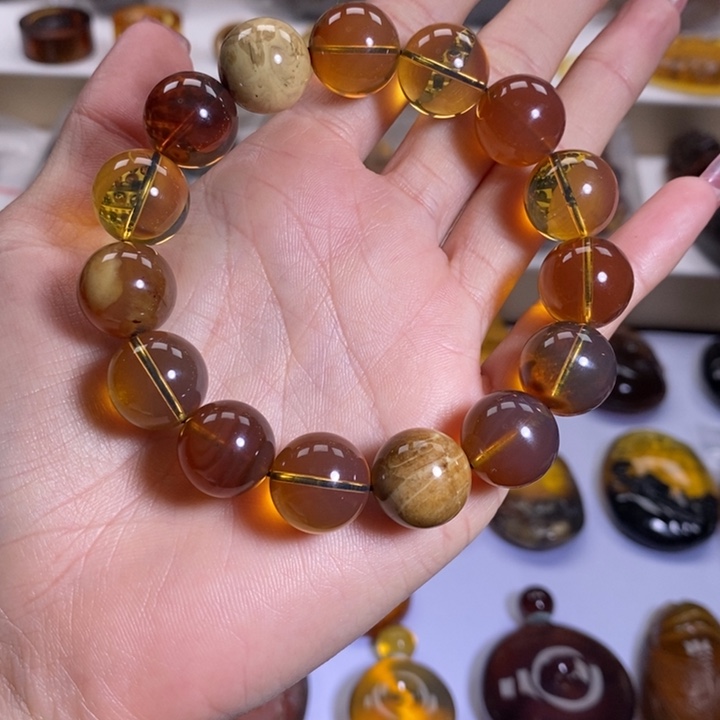 琥珀琥珀画未镶嵌?****?琥珀