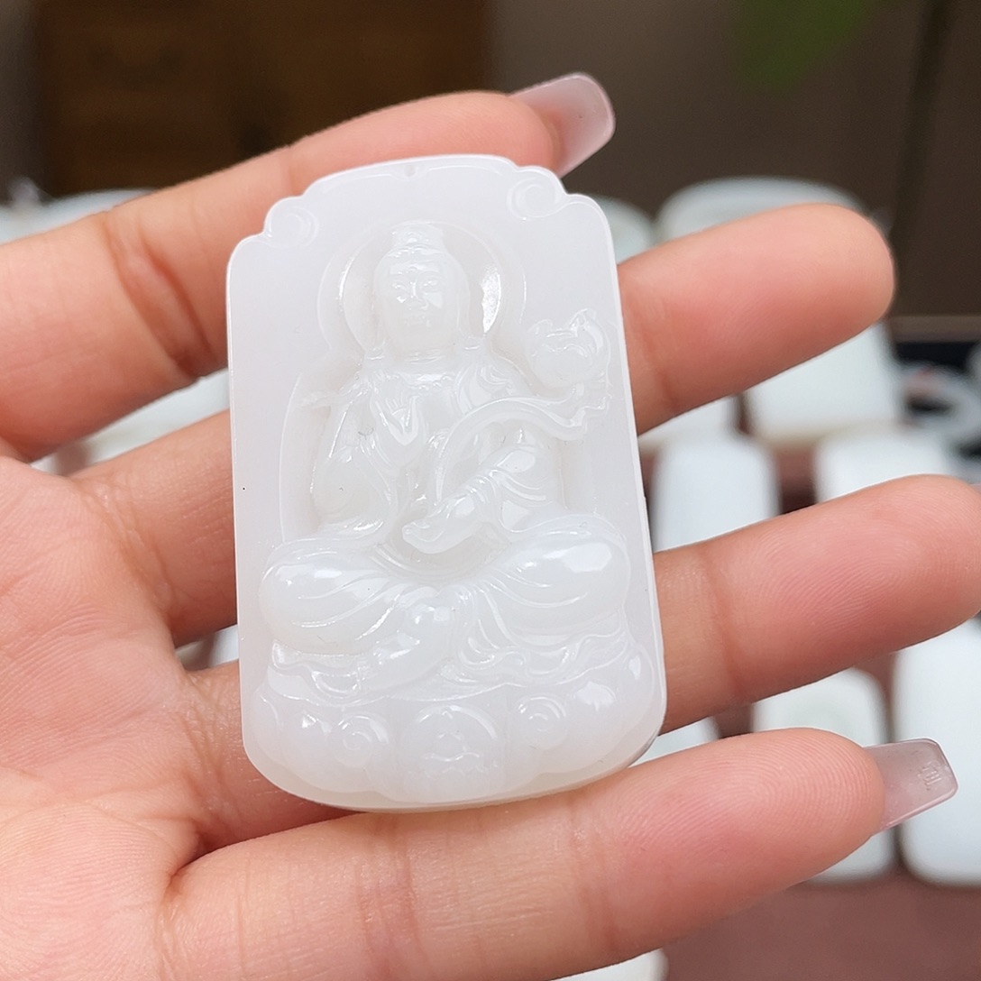 和田玉挂件未镶嵌