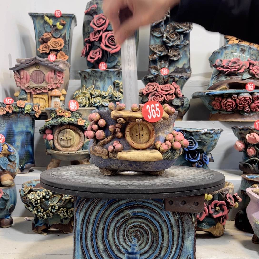 陶瓷微瑕365 号陶然花盆