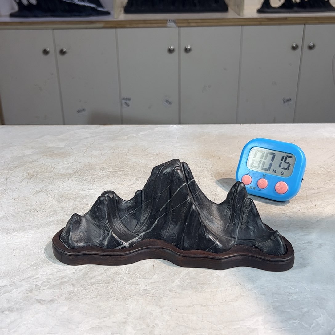 灵璧奇石博览会摆件忆****州