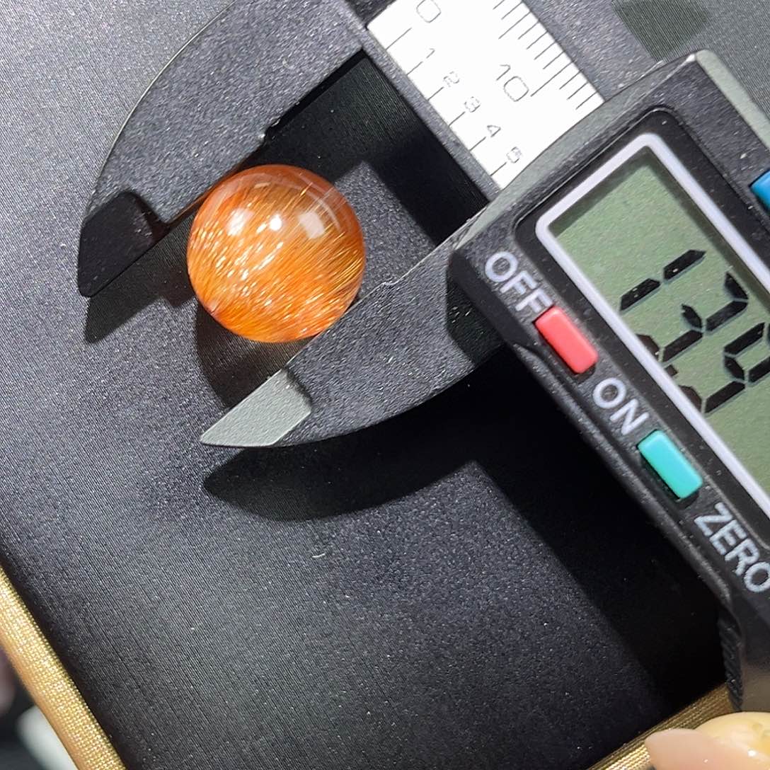 水晶铜发单珠A13.8未镶嵌T****?