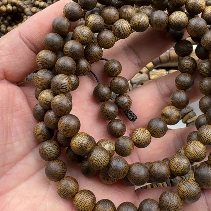 七****手串沉香张勺子手串23克加