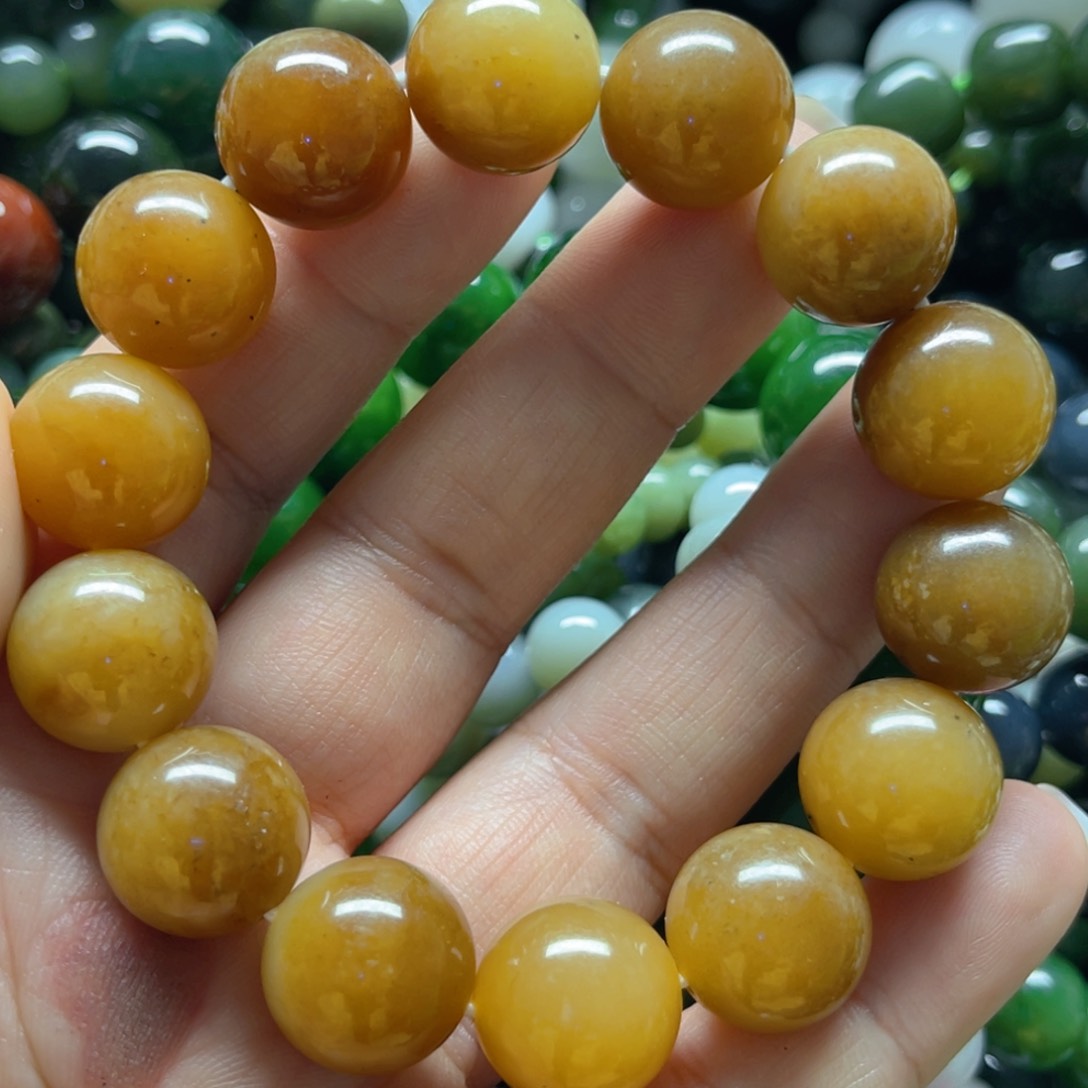 和田玉手链未镶嵌