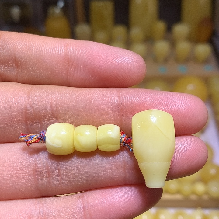 裸石蜜蜡未镶嵌天然俄料白花蜜蜡直切套装8-11.7左右