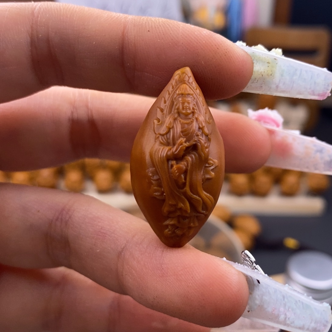 橄榄核吊坠林*橄榄核福利单子两单起邮无售后不退换，